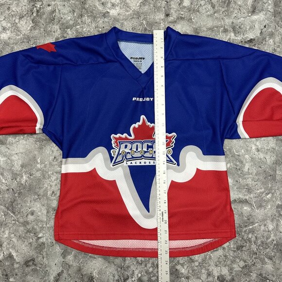 Pro Joy Toronto Rock Lacrosse Jersey Youth XL Made In Canada - Picture 5 of 6